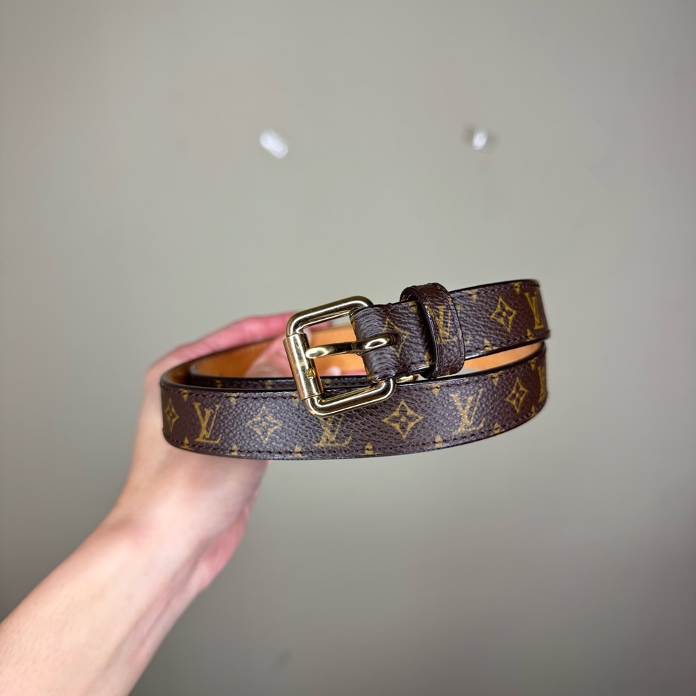 Louis Vuitton Monogram Belt